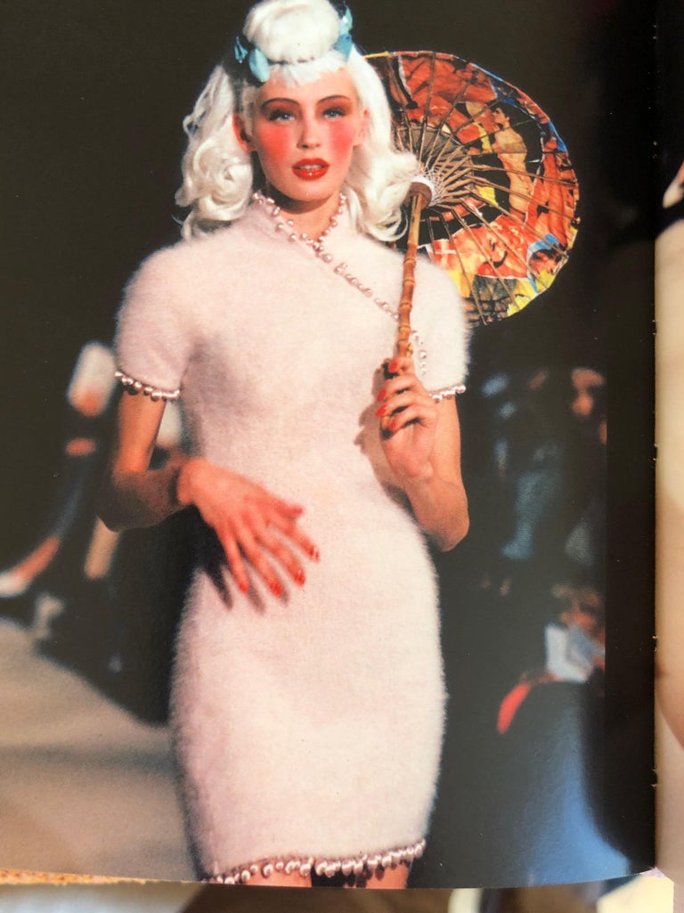 Dior by John Galliano Fall 1997 First Dior Show Dior Pin Up Cheongsam  Dress For Sale at 1stDibs