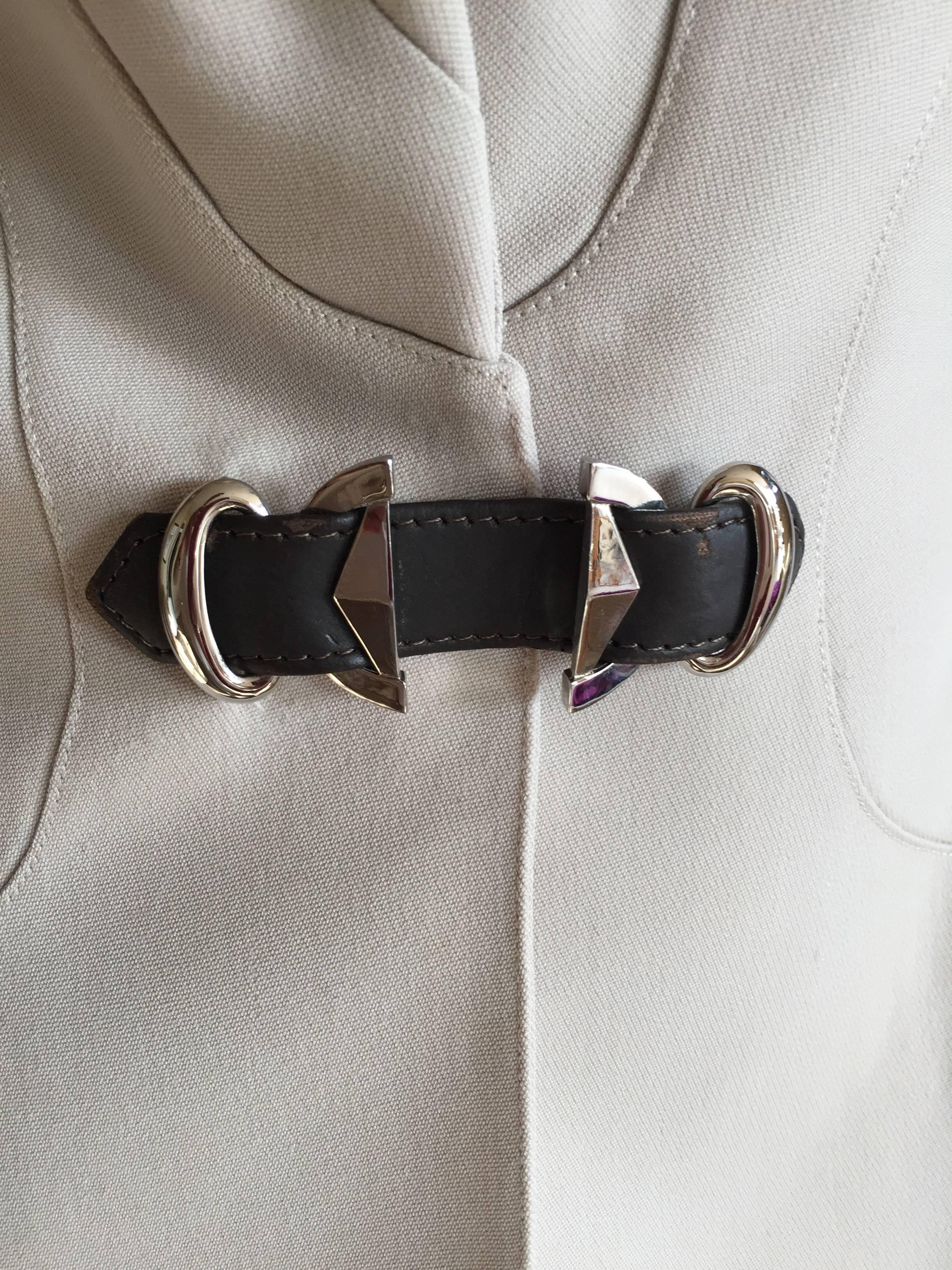 Thierry Mugler Vintage Western Style Skirt Suit In Good Condition In Cloverdale, CA