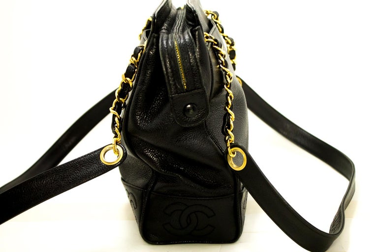 chanel triple chain bag