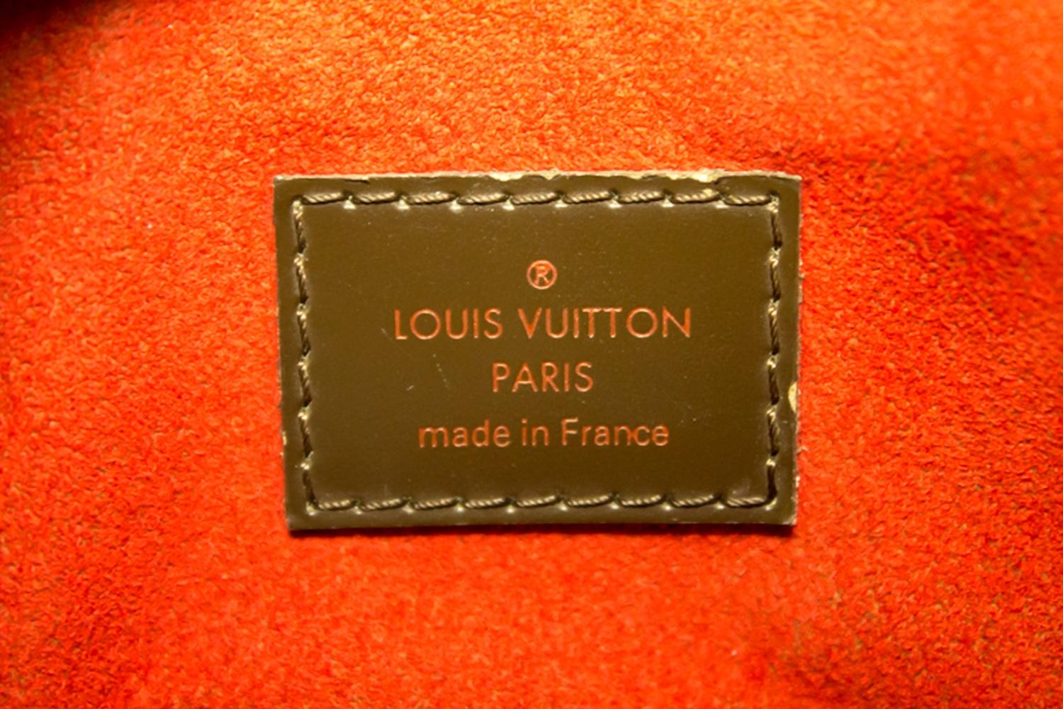 Louis Vuitton Trevi PM Damier Ebene Shoulder Bag Strap Canvas 9