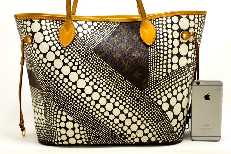 Louis Vuitton Yayoi Kusama Neverfull MM Monogram Shoulder Bag at 1stDibs   louis vuitton yayoi kusama neverfull price, louis vuitton kusama neverfull