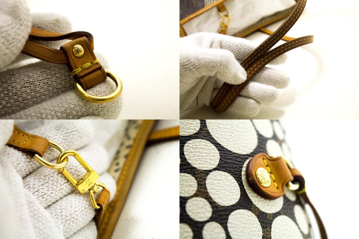Louis Vuitton Yayoi Kusama Neverfull MM Monogram Shoulder Bag 1