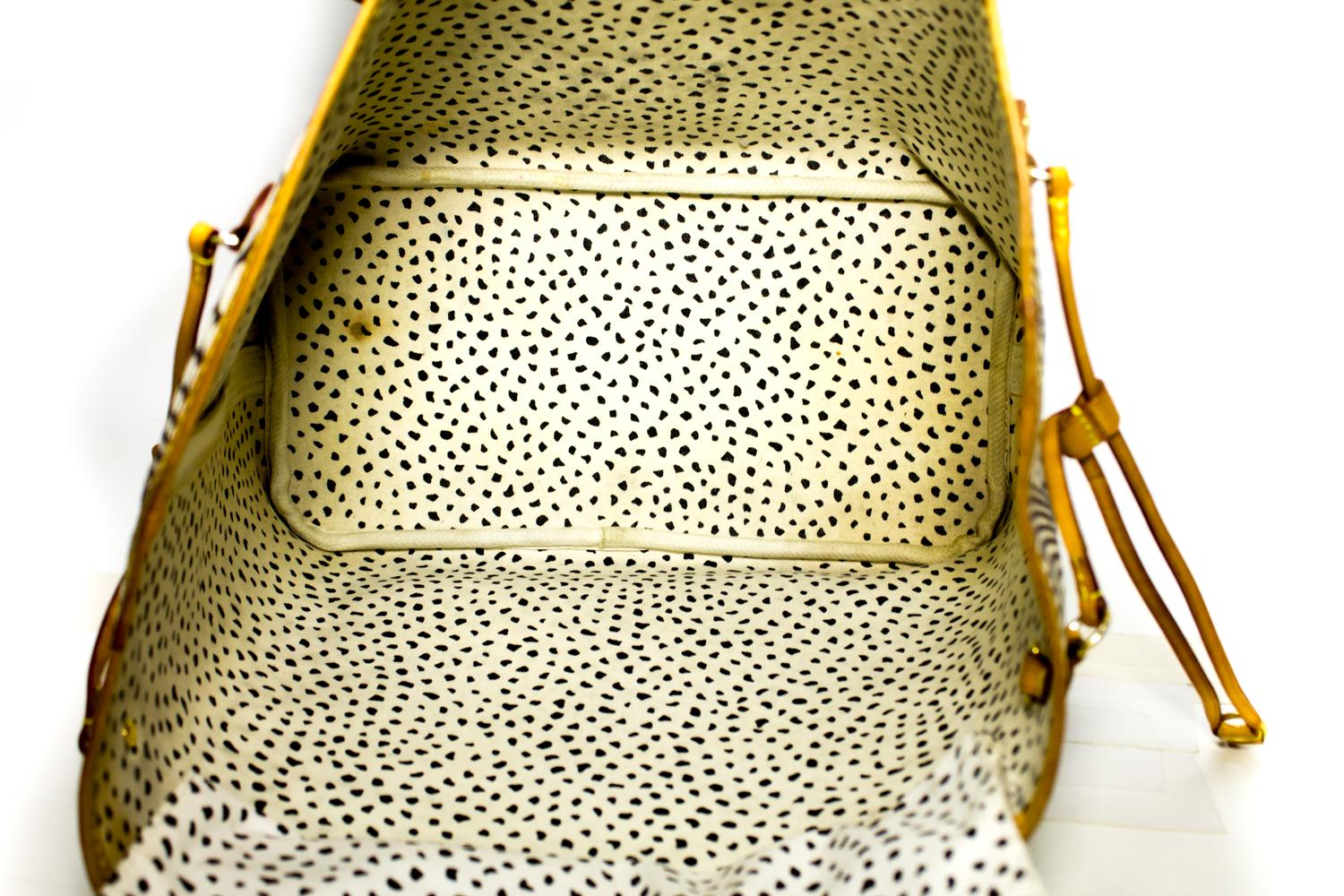 Louis Vuitton Yayoi Kusama Neverfull MM Monogram Shoulder Bag 3