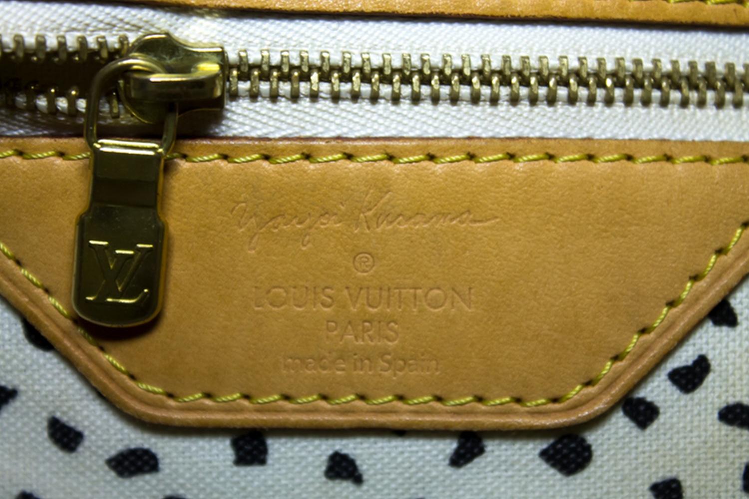Louis Vuitton Yayoi Kusama Neverfull MM Monogram Shoulder Bag 12