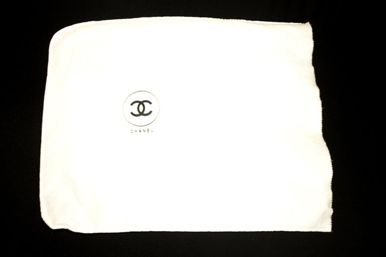 Chanel Caviar Black Leather Gold Hardware Large Chain Shoulder Bag at ...