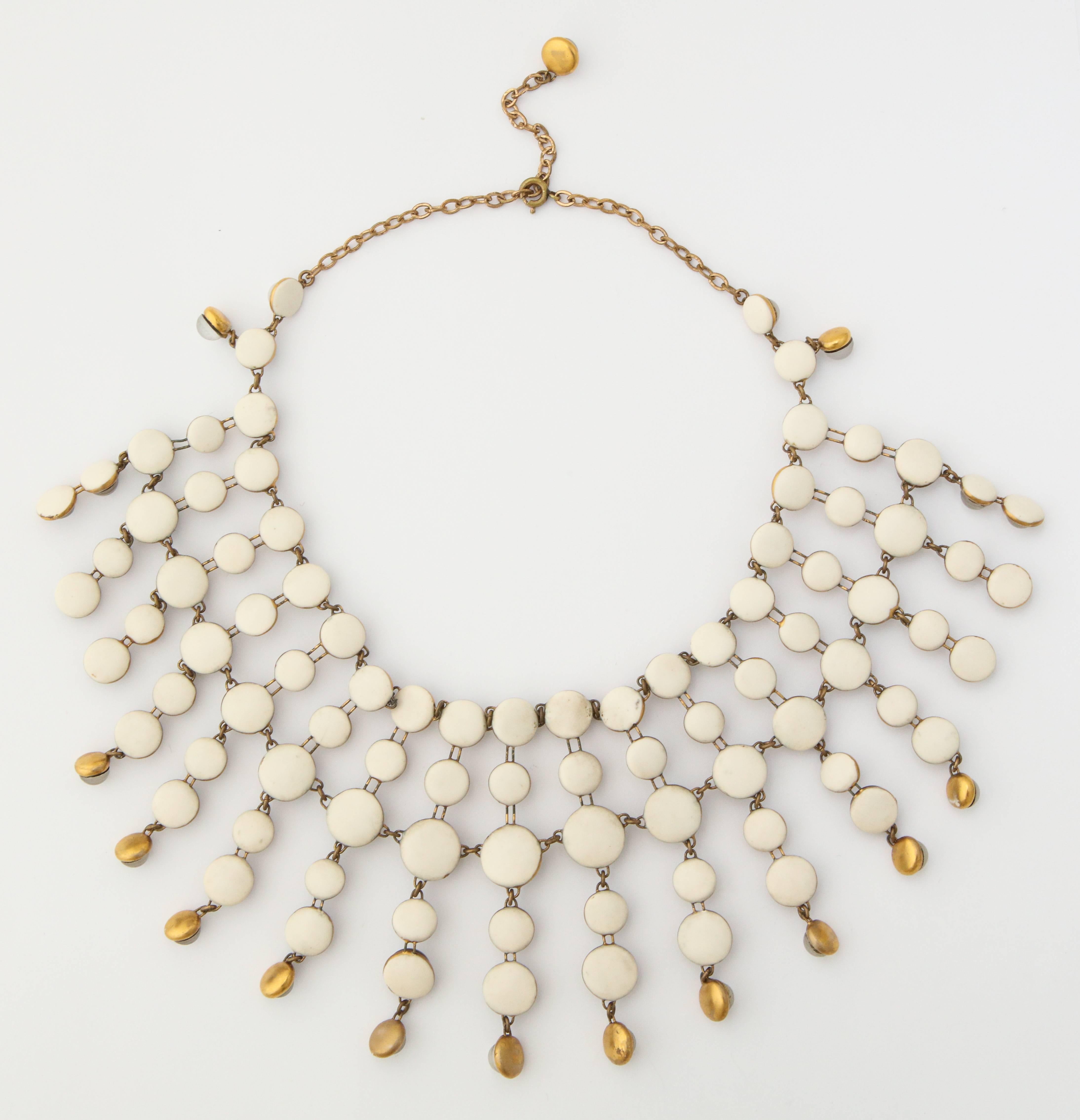 Artisan Denise Gatard 'Moonstone' necklace For Sale