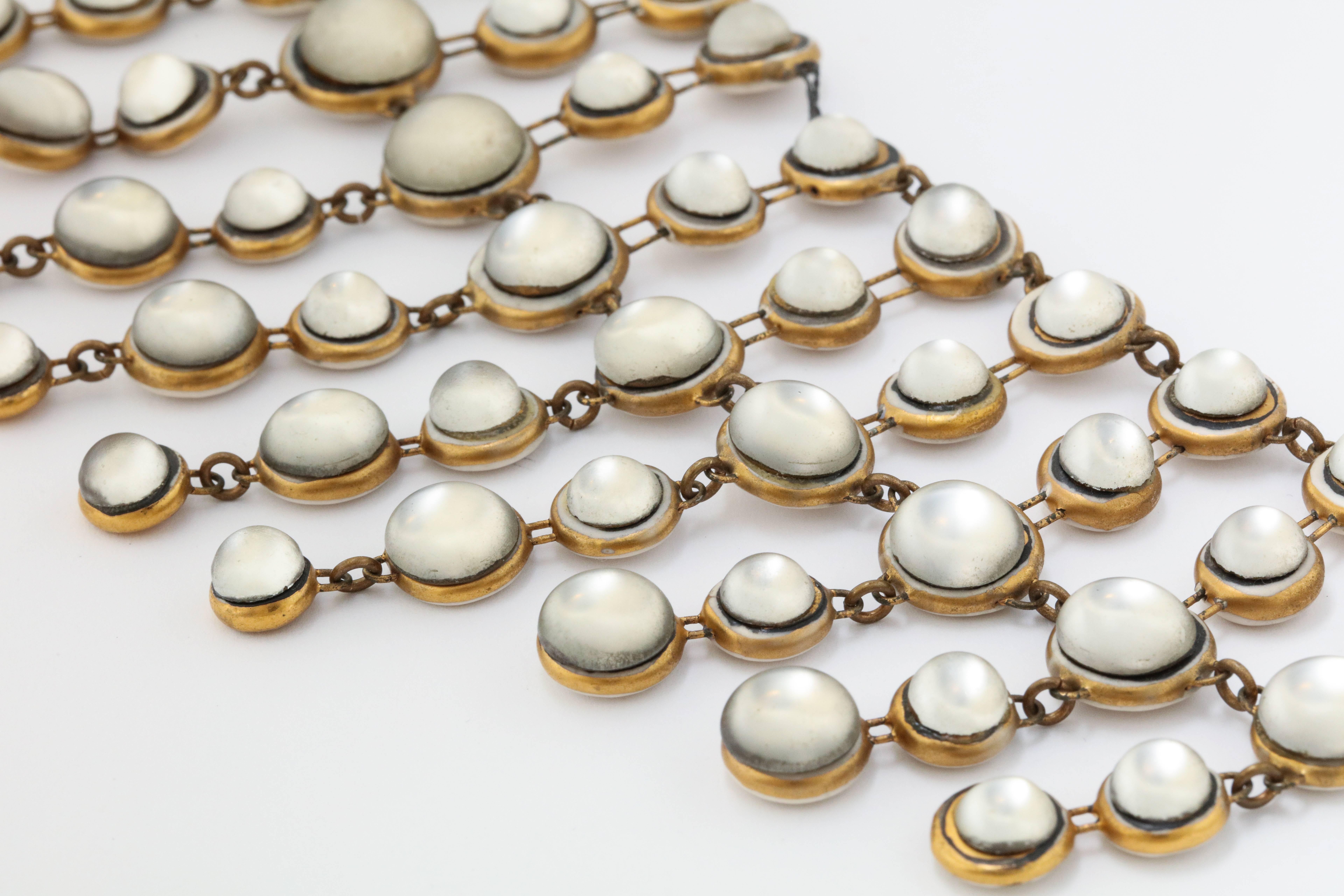 Denise Gatard 'Moonstone' necklace For Sale 2
