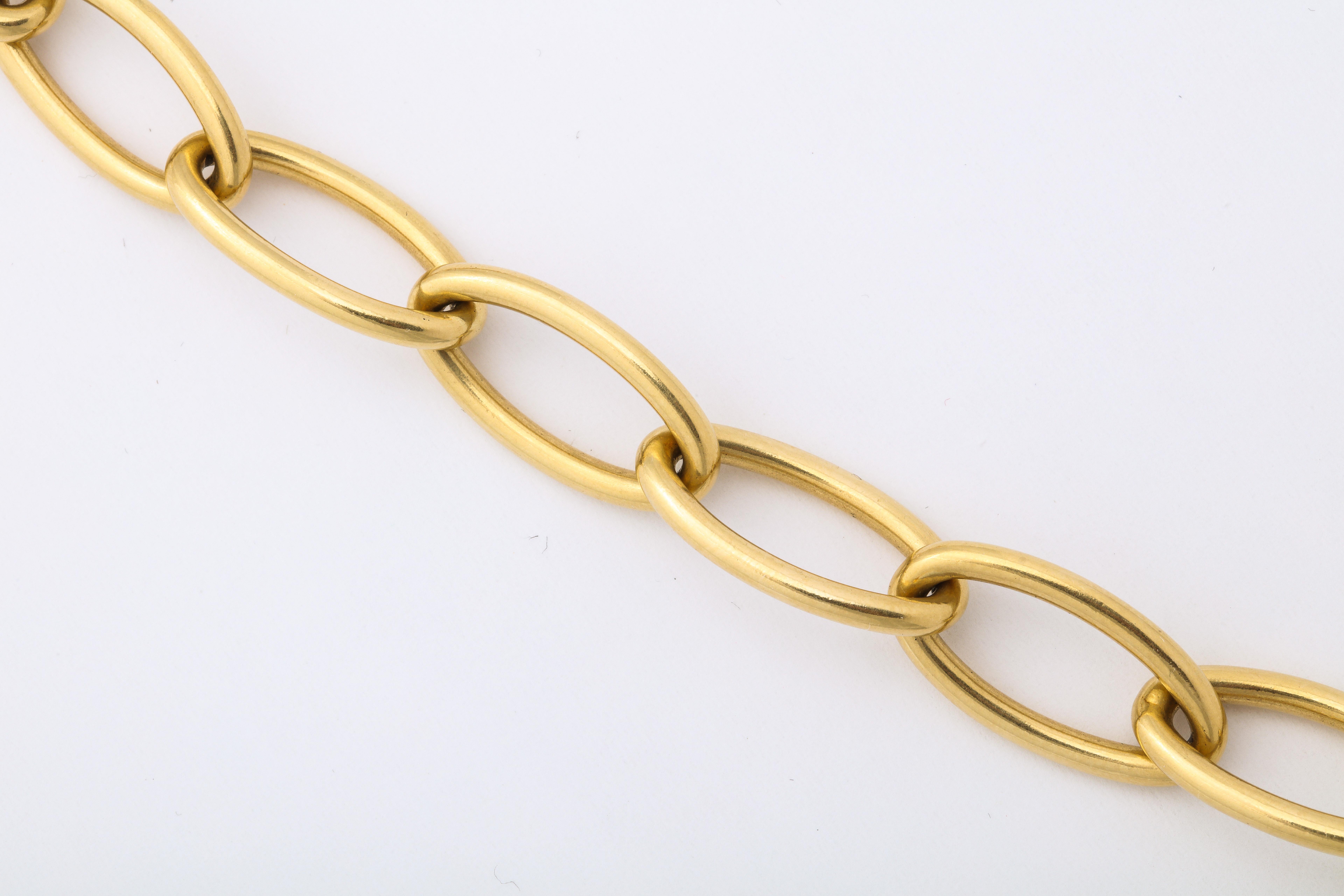 Verdura Open Chain Gold Necklace / Bracelet 1