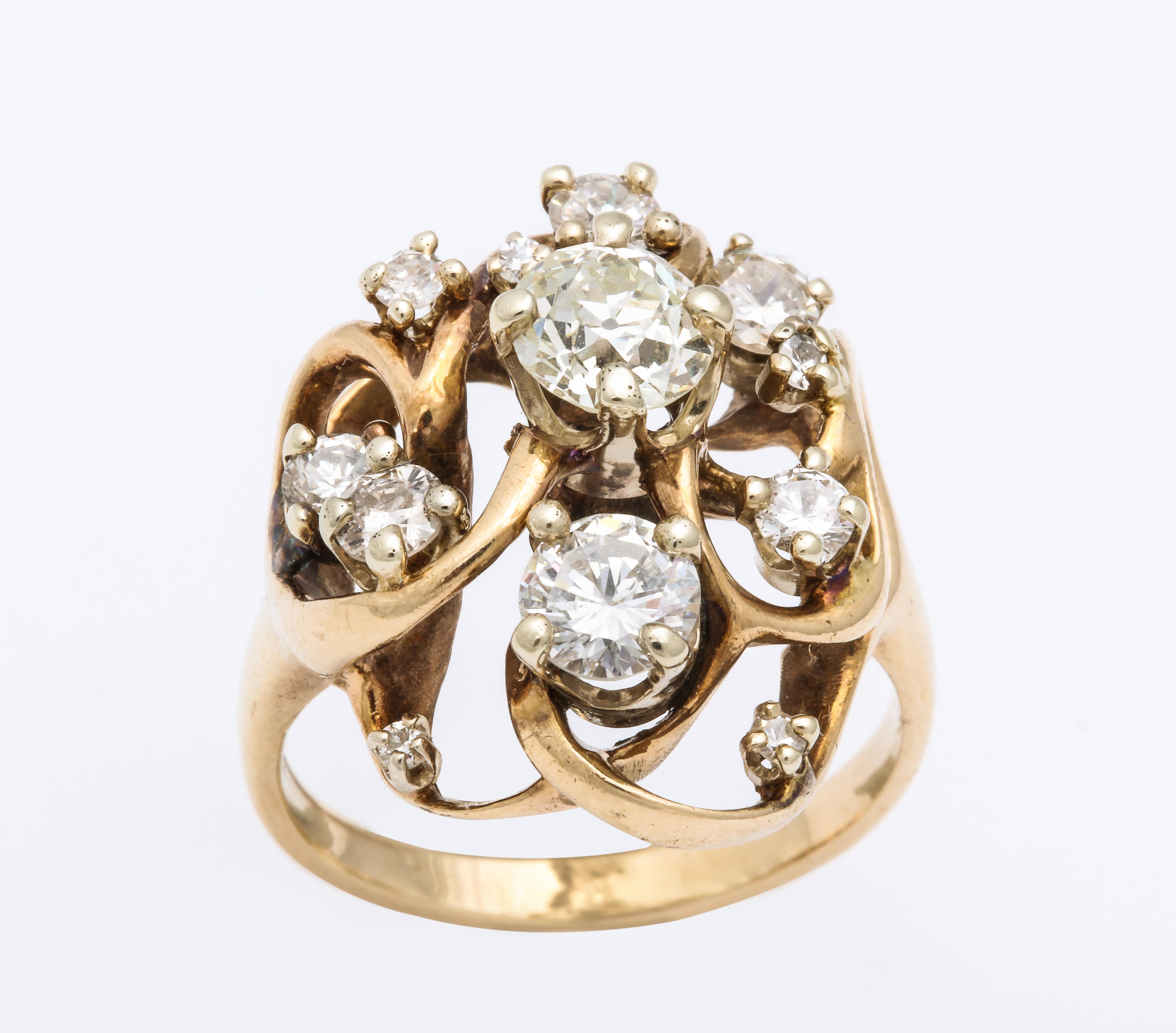Diamond and Gold Ring 2