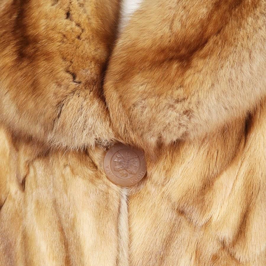 Brown Fendi Long Mink Coat, Modern