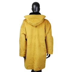 Versace Wool Oversized Coat circa 1980s