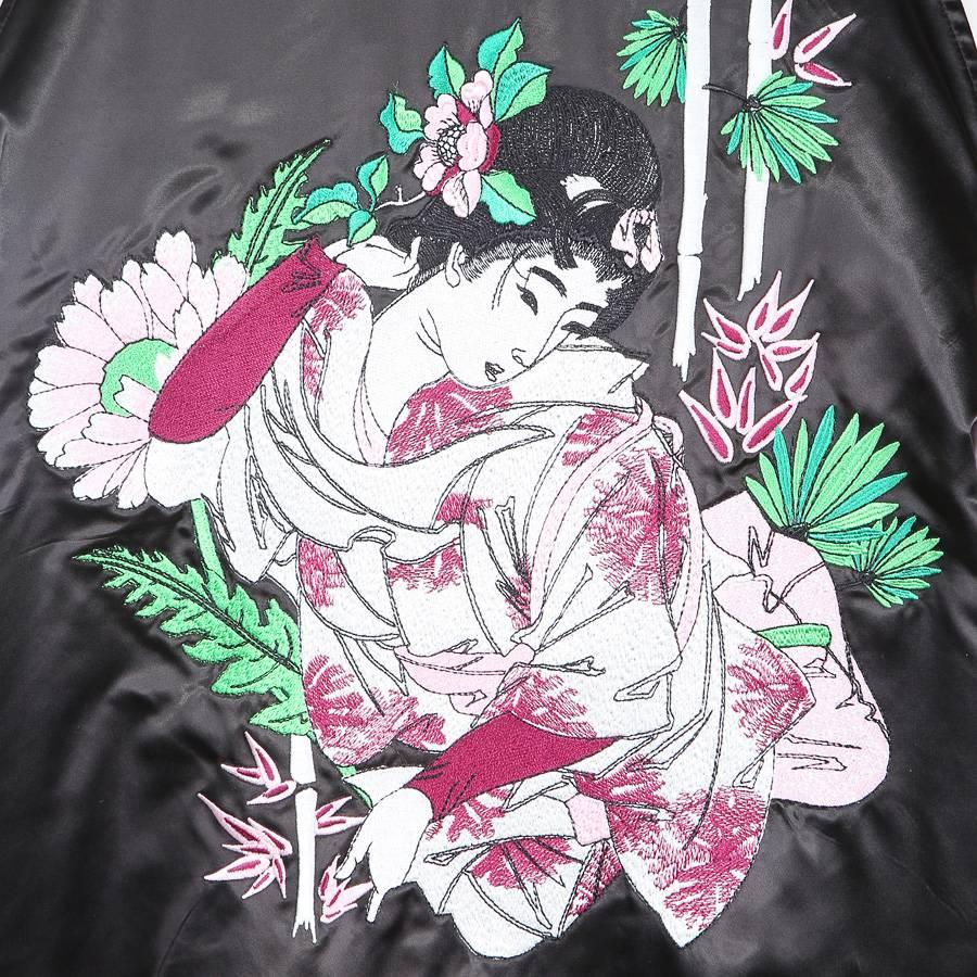 Black Dole and Gabbana Japan Souvenir Jacket, Modern