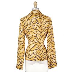 Todd Oldham Tiger Print Blazer, Spring 1995
