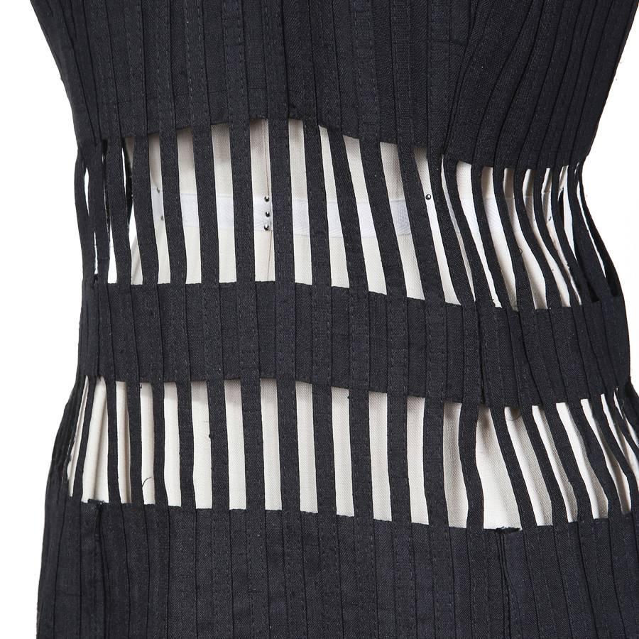 Black Tod Oldham Cage Dress, Spring 1992