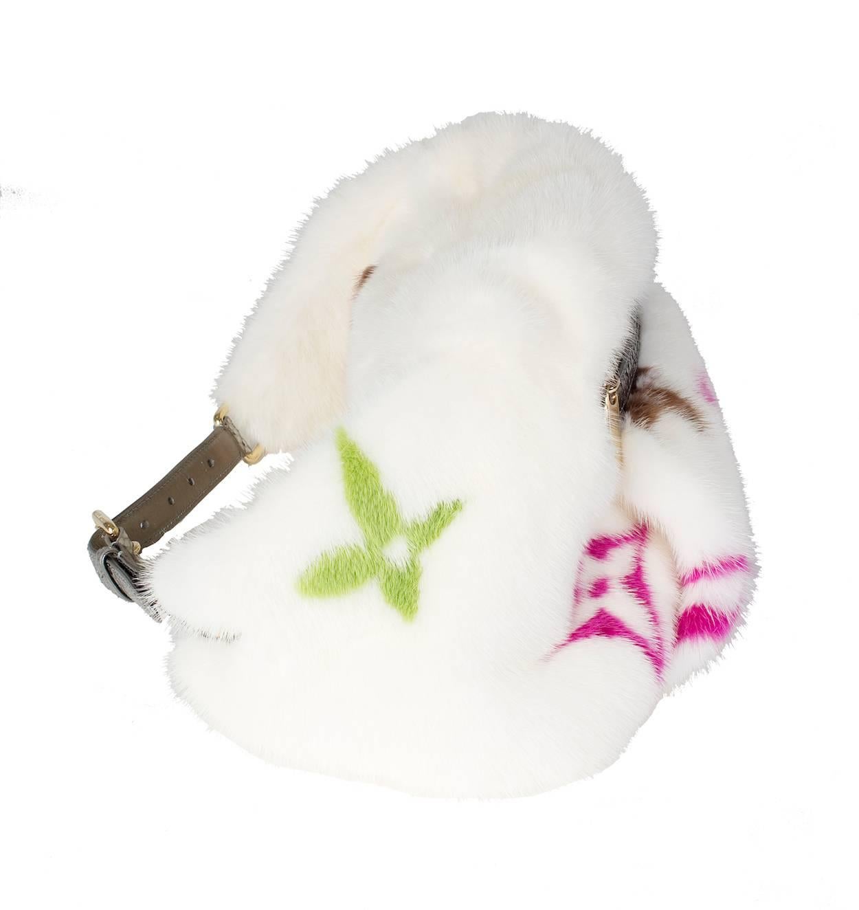 louis vuitton fur fanny pack