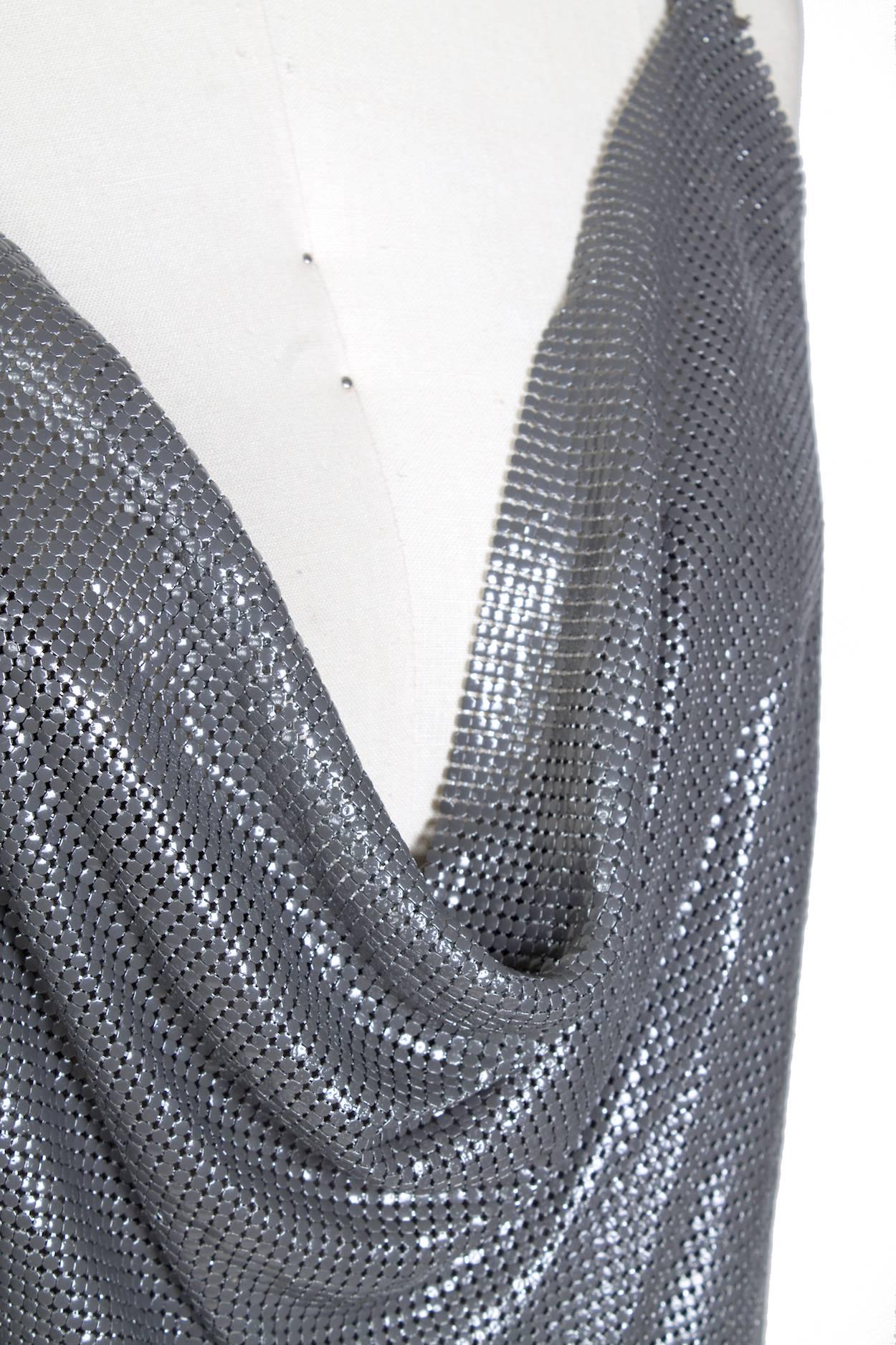 Jean Paul Gaultier Chainmail and Knit Tank Dress circa 1990s In Good Condition In Los Angeles, CA