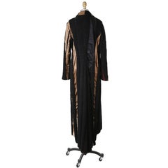 Uma Wang Wool Panels Coat with Tail