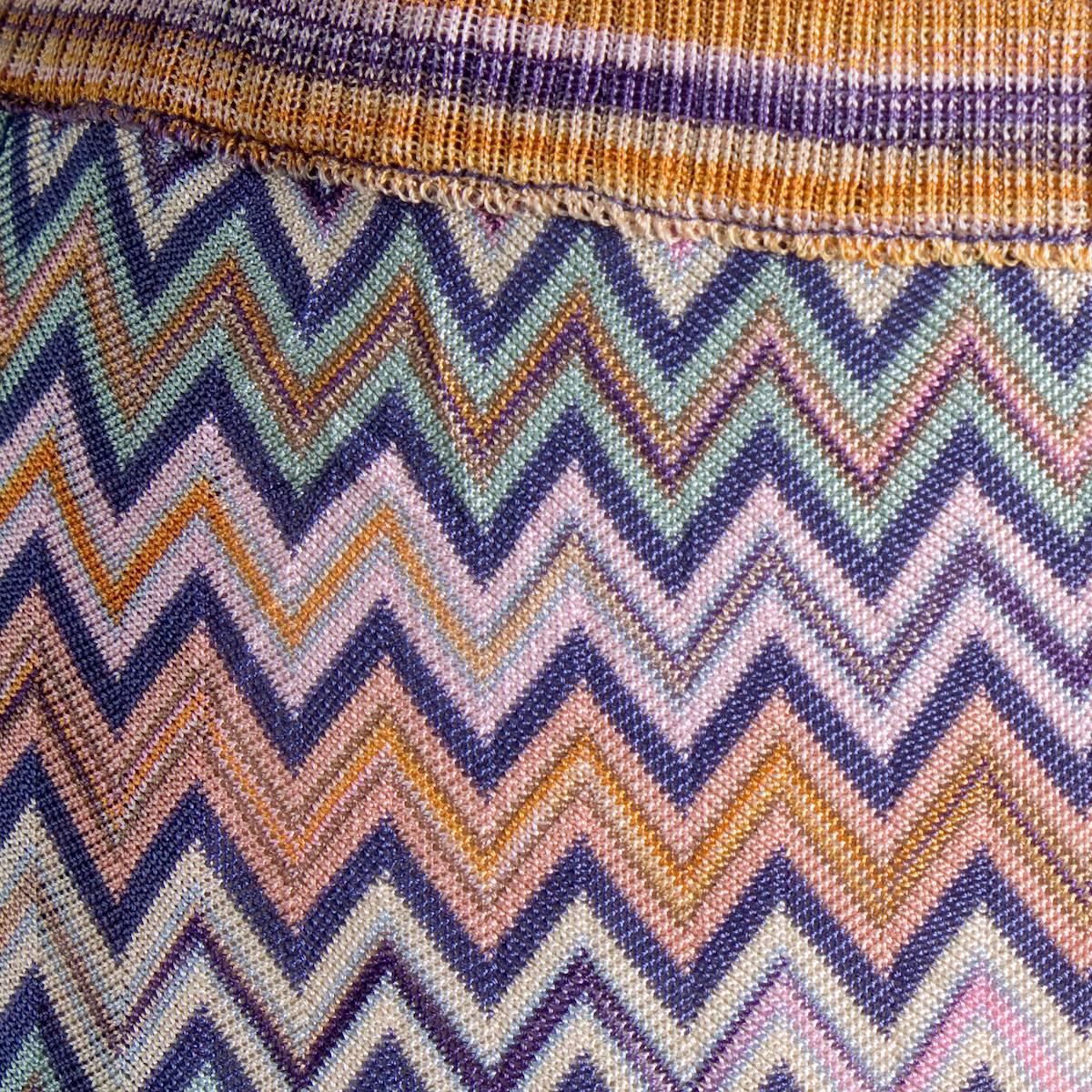 Gray Missoni A Line Skirt, circa 1970s