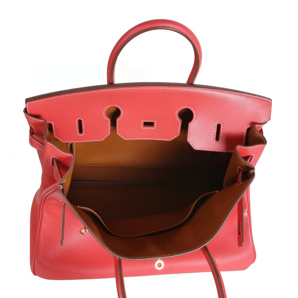 Hermes Rose Leather Birkin, 2014 1