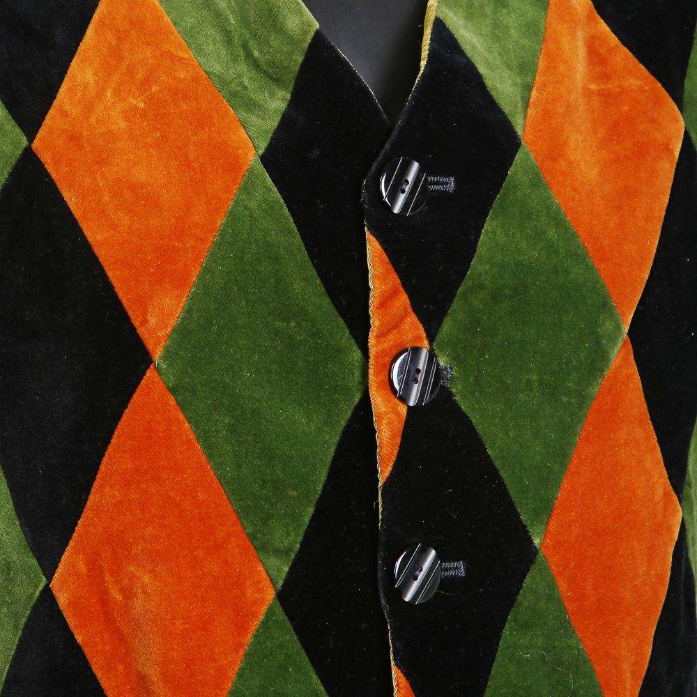 harlequin waistcoat