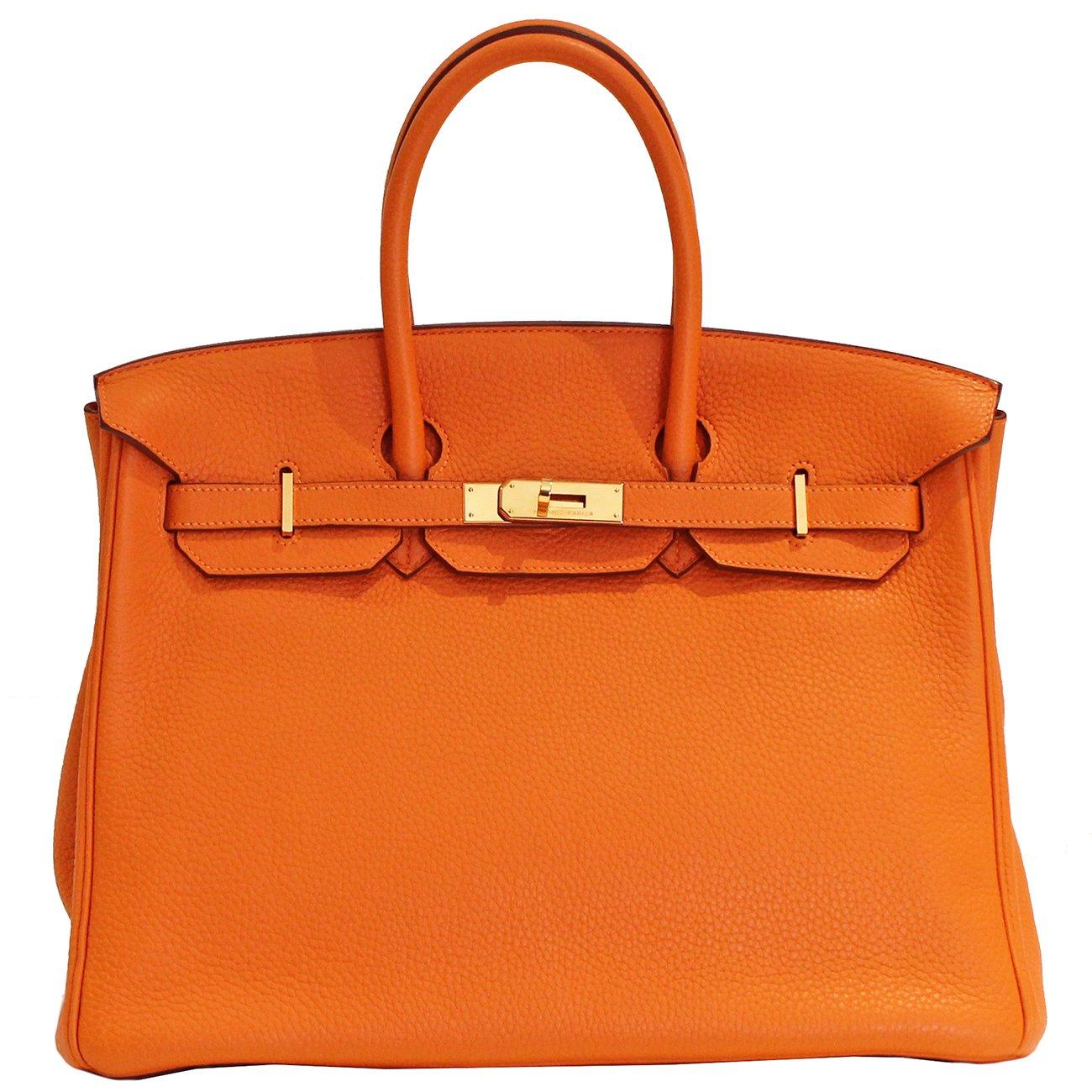 Hermes Birkin 35cm in Orange Togo, 2009