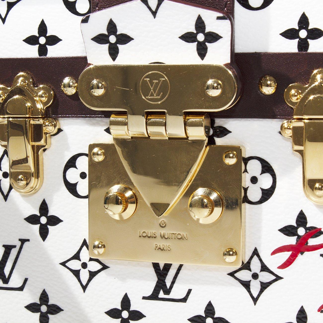 Louis Vuitton LV Monogram Petite Malle Box Bag:: Frühjahr 2016 (Beige)