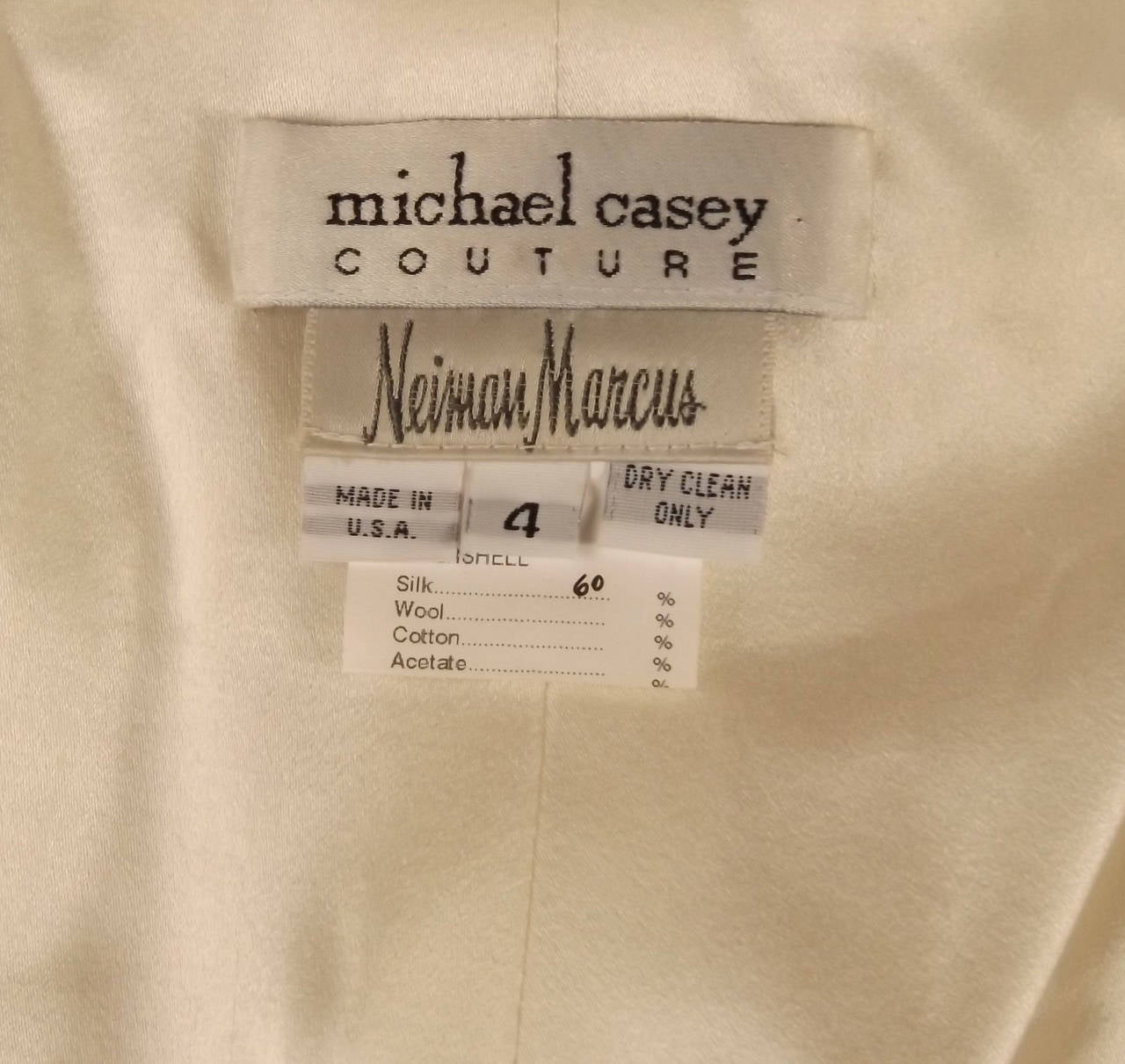c.2000 Michael Casey Velvet & Fox Fur Cocoon Coat For Sale 3