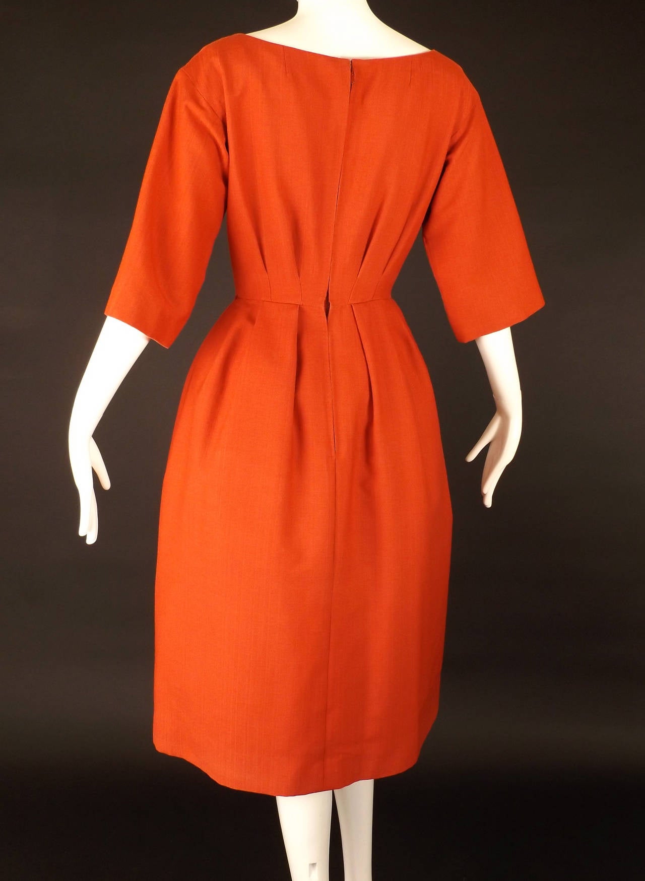 c.1958 Christian Dior Silk Dress 2