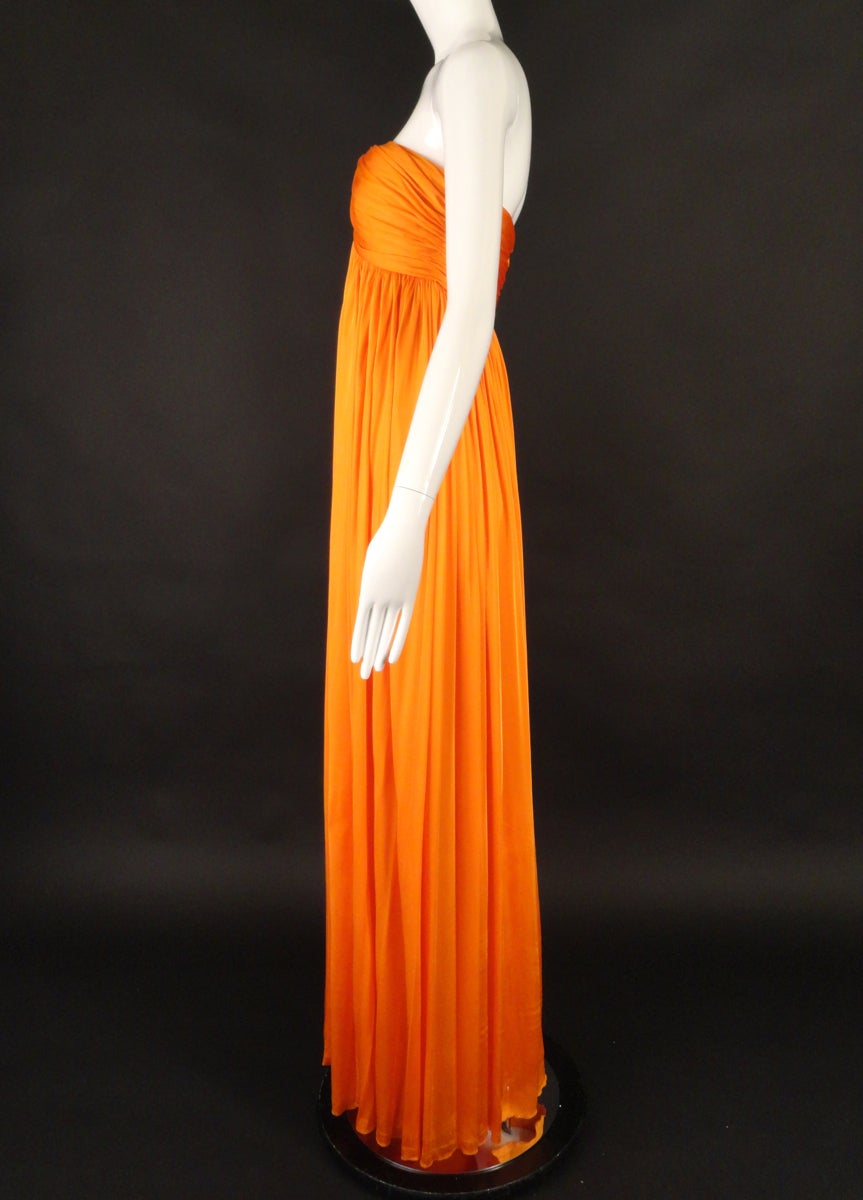 Resort, 2013 Alexander McQueen Orange Jumpsuit In New Condition In Dallas, TX