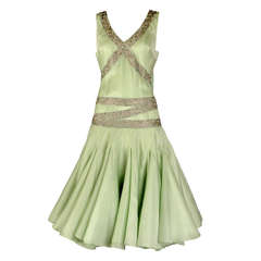 Spring, 2005 Alexander McQueen Silk Organza Flapper Dress