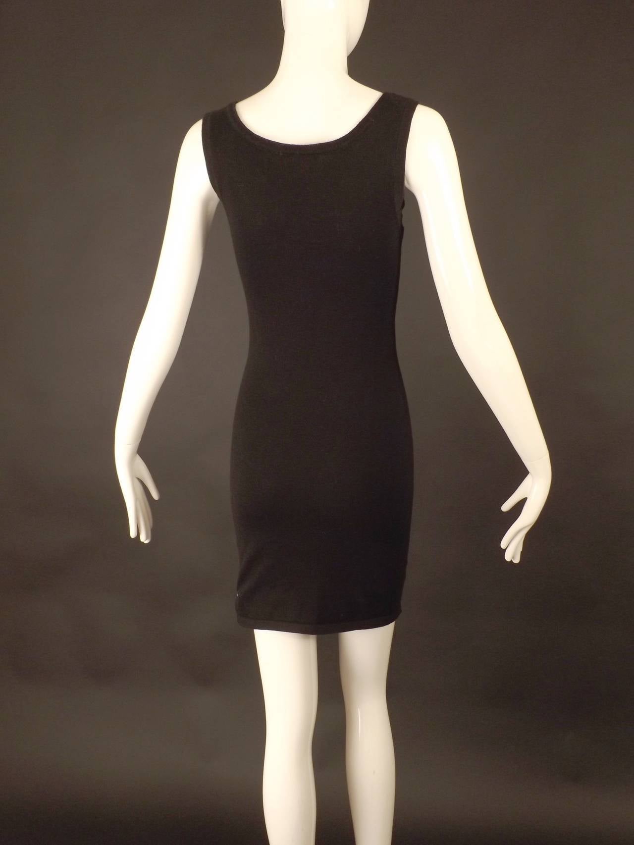 Spring, 2012 Jeremy Scott Question Mark Knit Dress In Excellent Condition In Dallas, TX