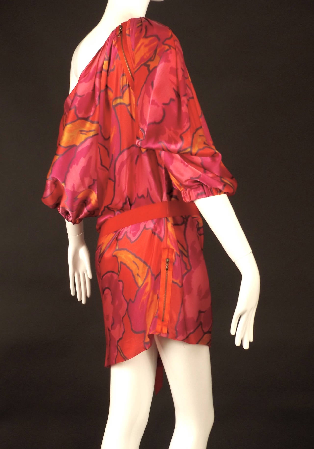 Women's Summer, 2010 Floral Silk Lanvin Dress