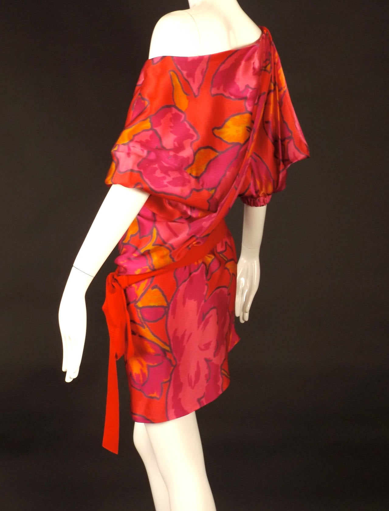 Summer, 2010 Floral Silk Lanvin Dress 2