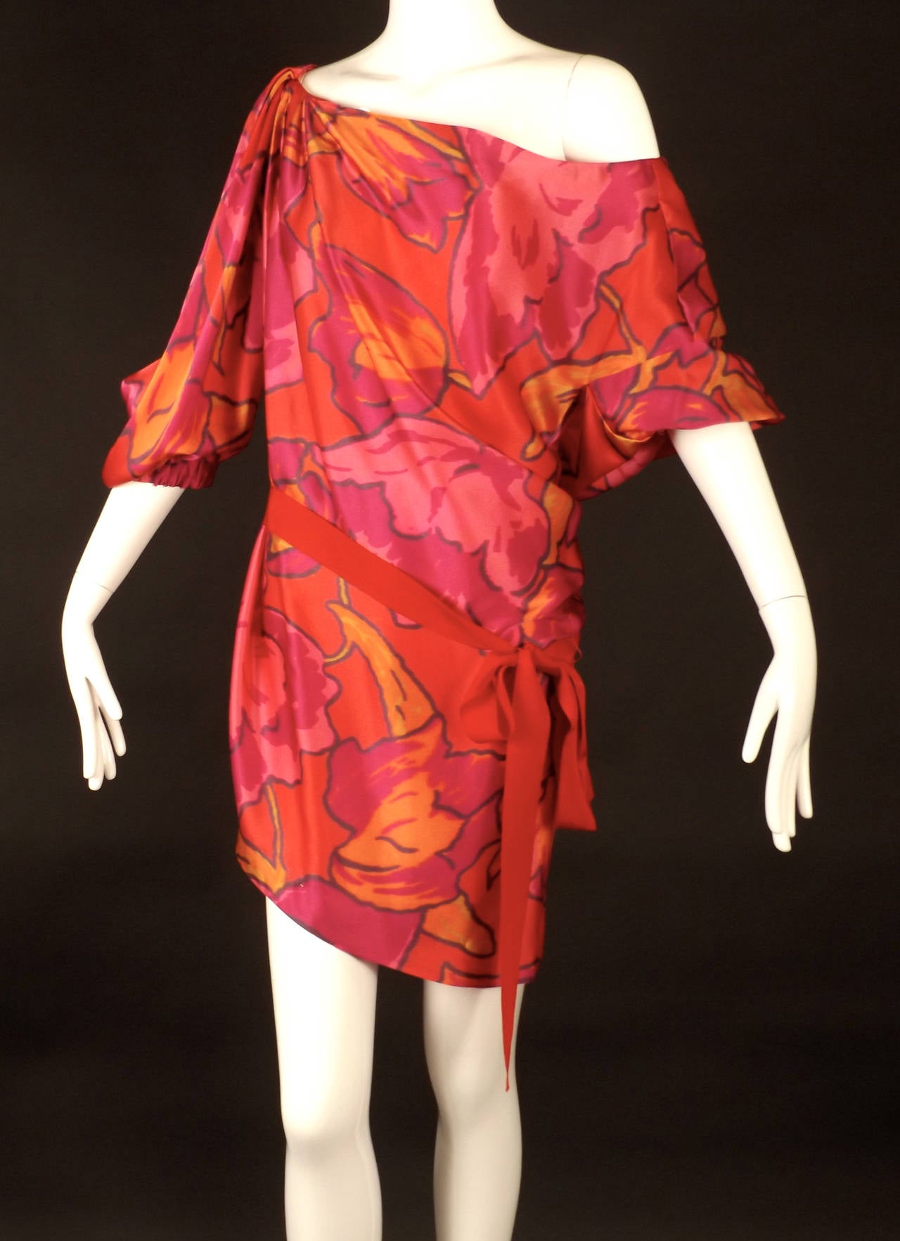 Summer, 2010 Floral Silk Lanvin Dress 3