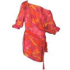 Summer, 2010 Floral Silk Lanvin Dress