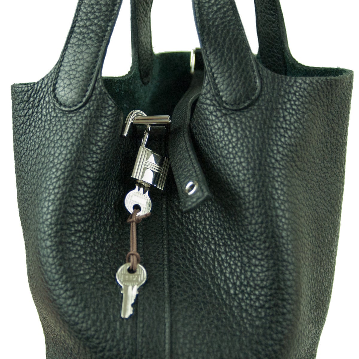 Women's Hermès Picotin Lock PM Black Bag