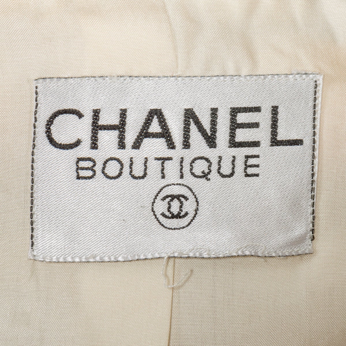 1990s Chanel Boutique Pied de Poule Wool Jacket In Excellent Condition In Gazzaniga (BG), IT