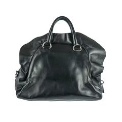 2008 Prada Black Bowler Bag