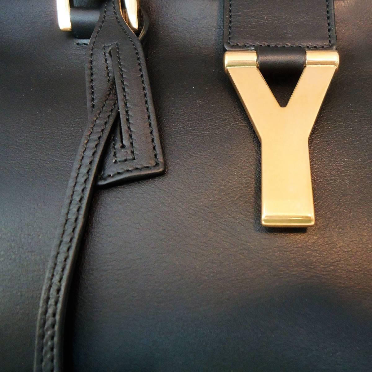 Women's or Men's Saint Laurent Black Cabas Chyc Bag