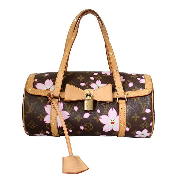 Vintage Louis Vuitton x Takashi Murakami Pink Monogram Cherry