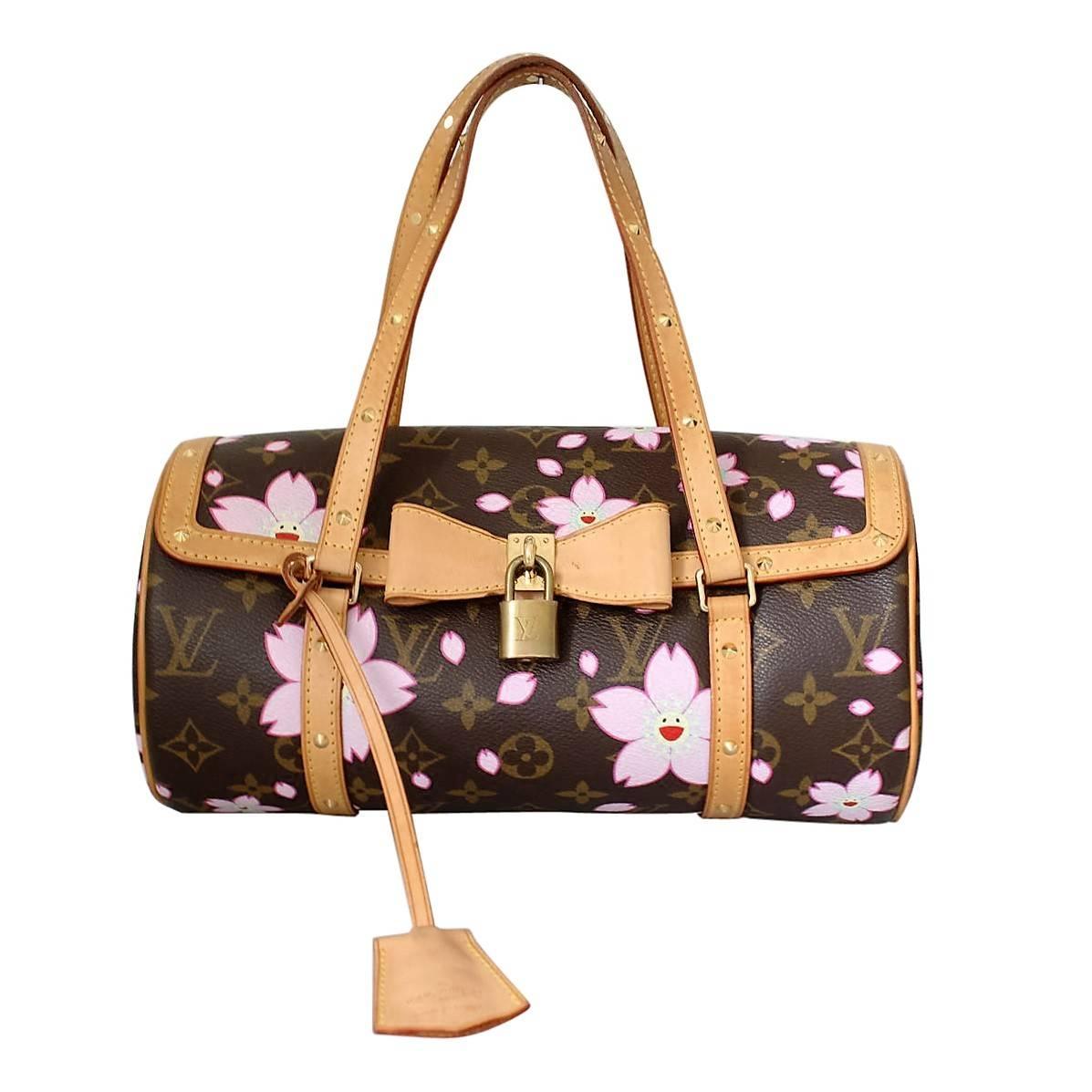 Louis Vuitton Monogram Cherry Blossom Papillon (SHG-34818)