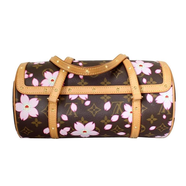 LOUIS VUITTON x TAKASHI MURAKAMI CHERRY BLOSSOM PAPILLON BAG