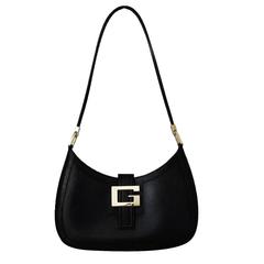 Gucci Black Leather Shoulder Bag 10