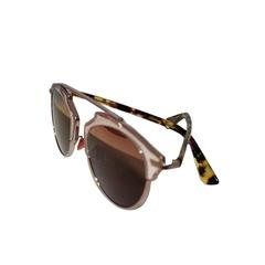 Dior "So Real" Havana Pink Sunglasses