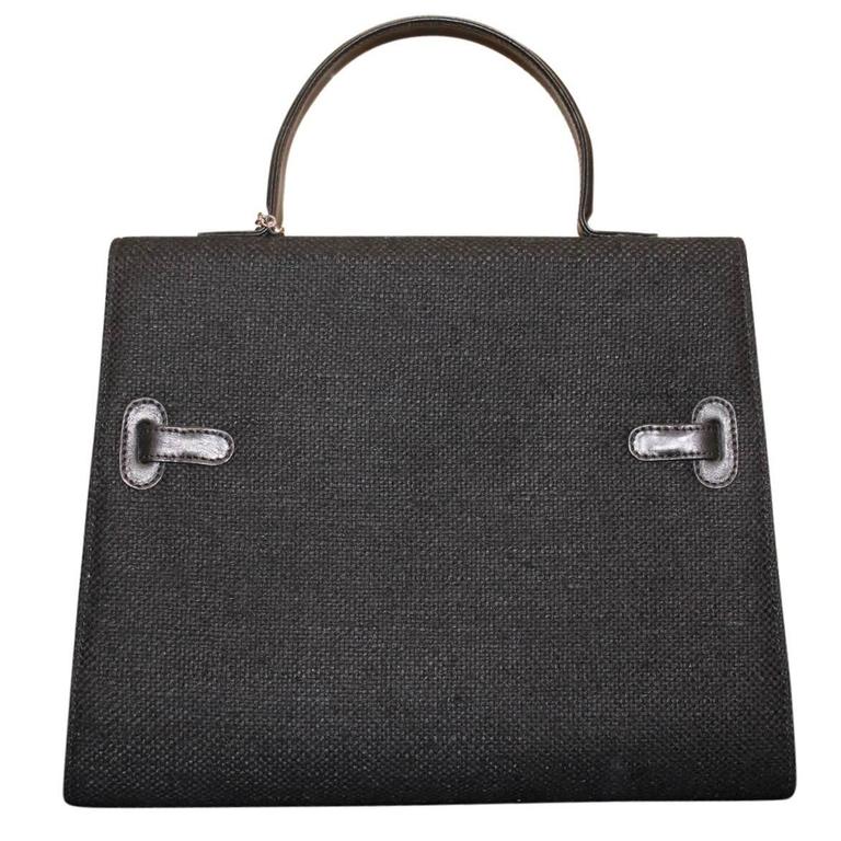 Carlo Zini Milano Black Jewel Bag For Sale at 1stDibs