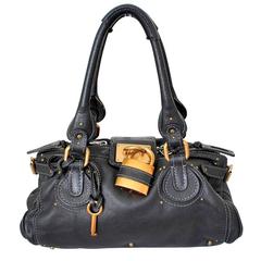 Chloé Paddington Black Leather Bag