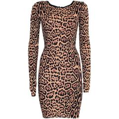 Bcbg MAX AZRIA Animalier Dress S 12