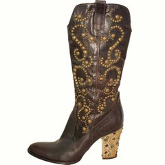 Botas de piel Le Silla Jewel 38
