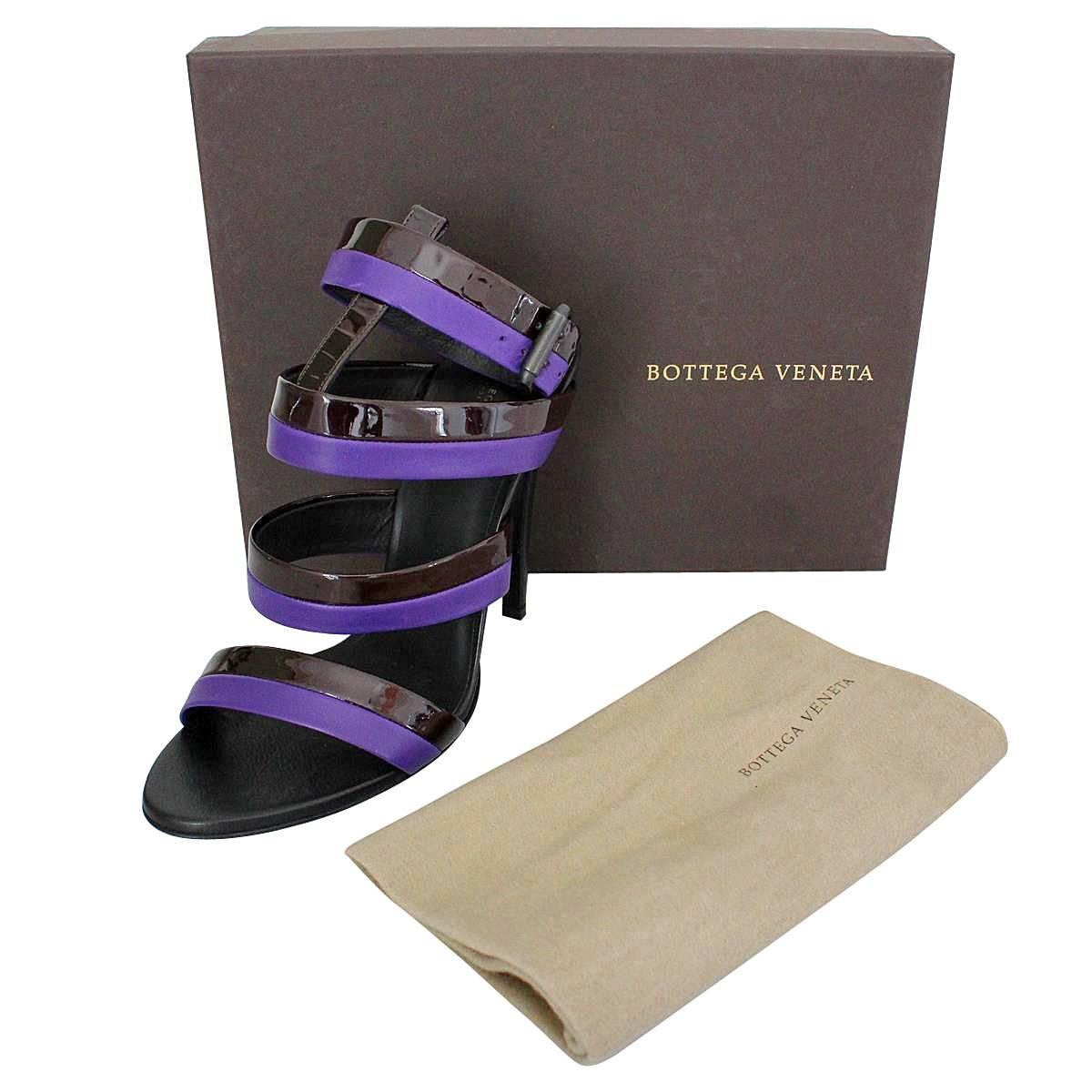 Bottega Veneta Leather High Sandal 40 1