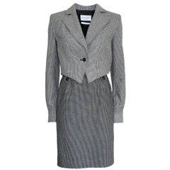 Yves Saint Laurent Wool Tweed Suit 42